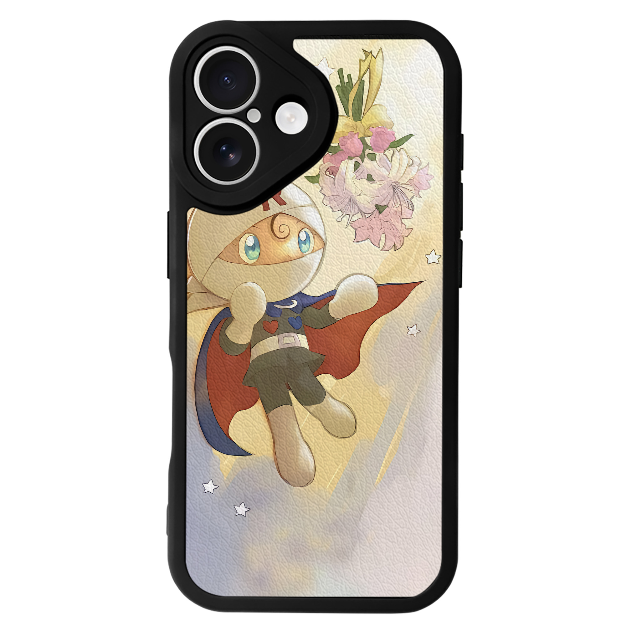 （画像用） アンパンマン Anpanman 【iPhone 16シリーズ対応】シリコンスマホケース（レザー調） 材質：シリコン